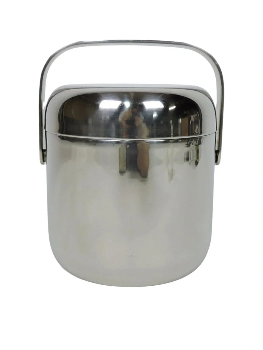 Rare Vintage Timo Sarpaneva for OPA Finland Stainless Steel Ice Bucket